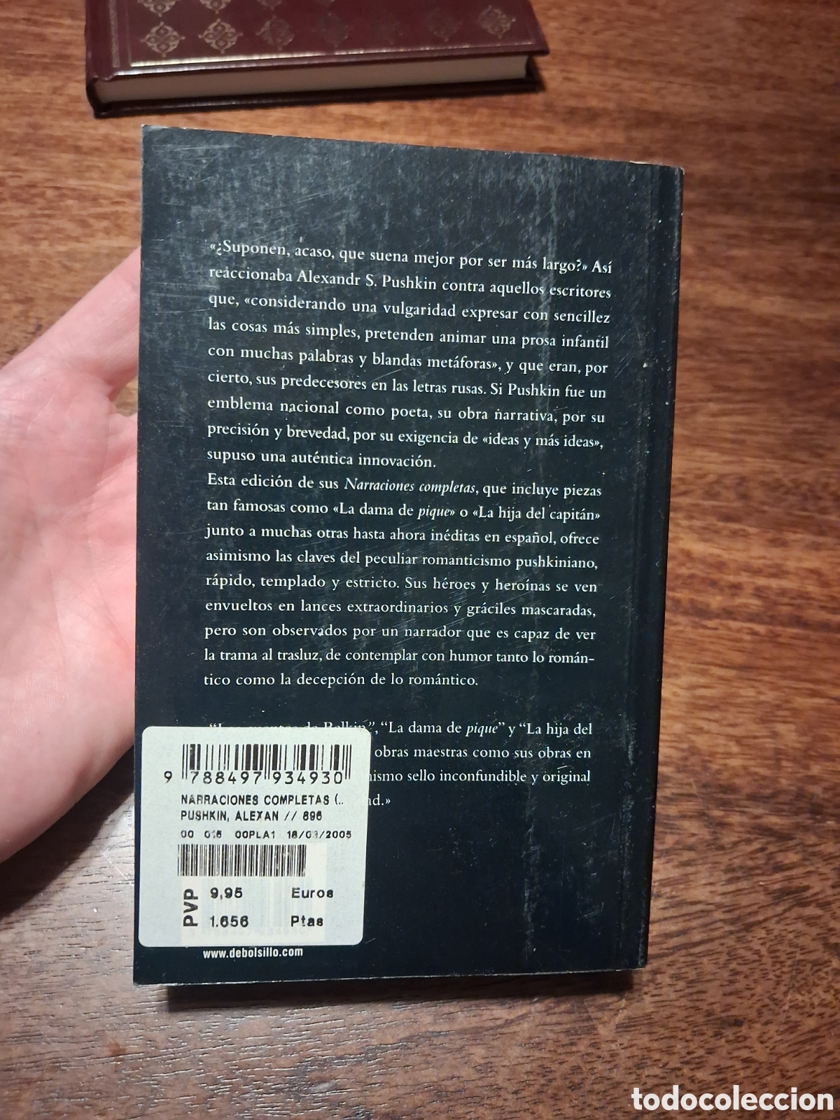 Libros de segunda mano: Narraciones completas, Alexandr S. Pushkin - Foto 2