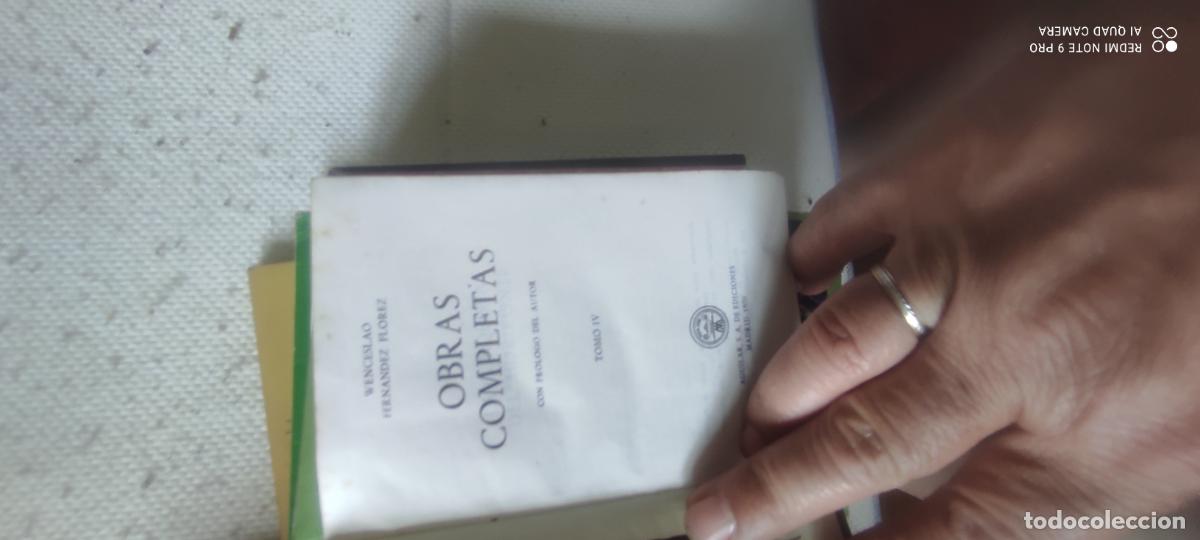 Libros de segunda mano: Wenceslao Fern&aacute;ndez flores. Obras completas IV