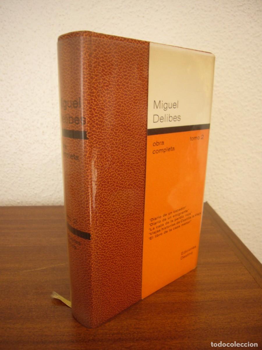Libros de segunda mano: MIGUEL DELIBES: OBRA COMPLETA, TOMO 2 (DESTINO, 1966) PERFECTO. PRIMERA EDICI&Oacute;N.