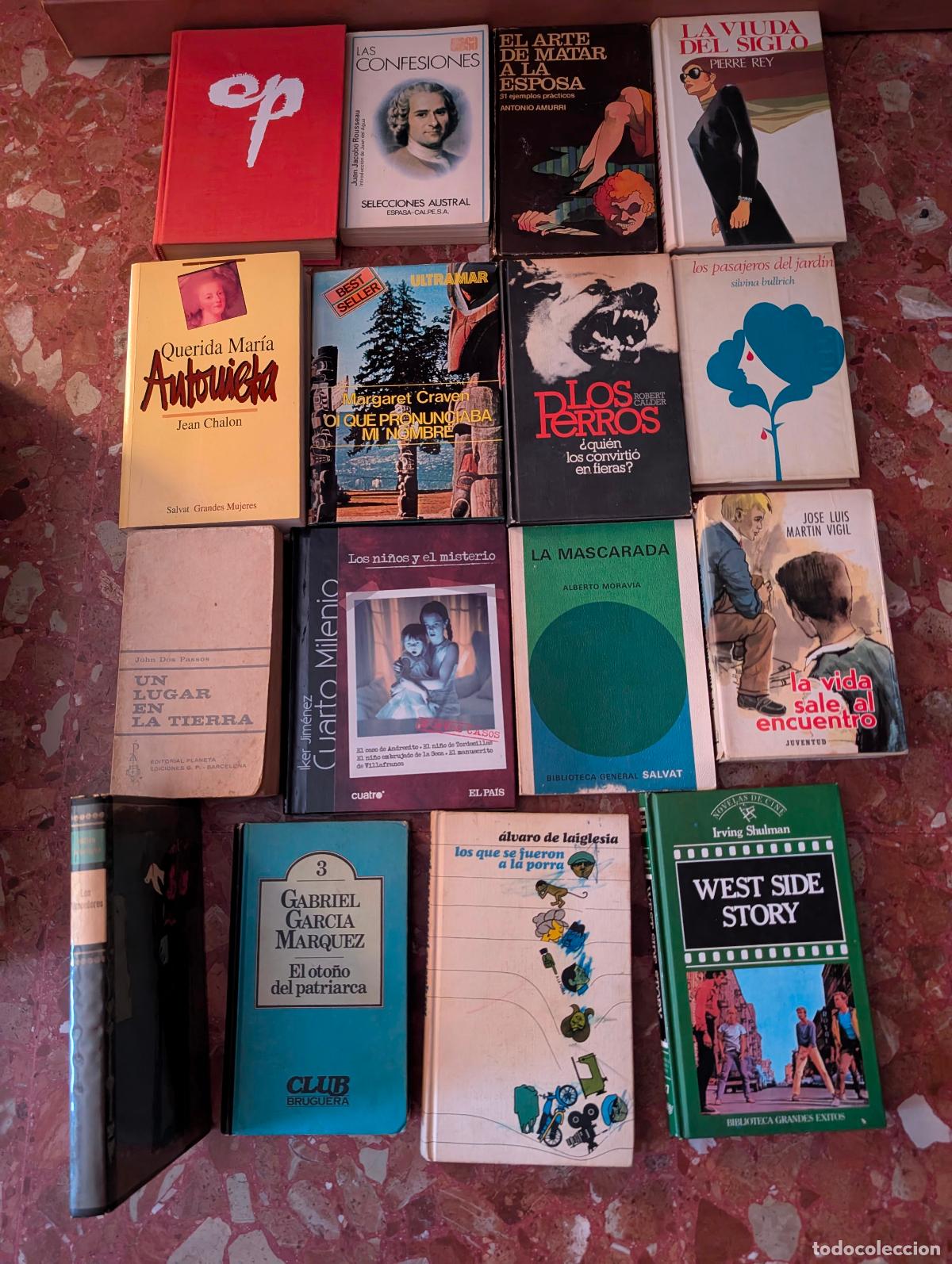 Libros de segunda mano: LOTE DE LIBROS VARIADOS - 16 EJEMPLARES -