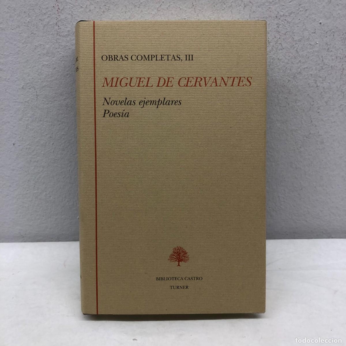 Libros de segunda mano: OBRAS COMPLETAS III - MIGUEL DE CERVANTES - BIBLIOTECA CASTRO - TURNER LIBROS - 1993 / 683
