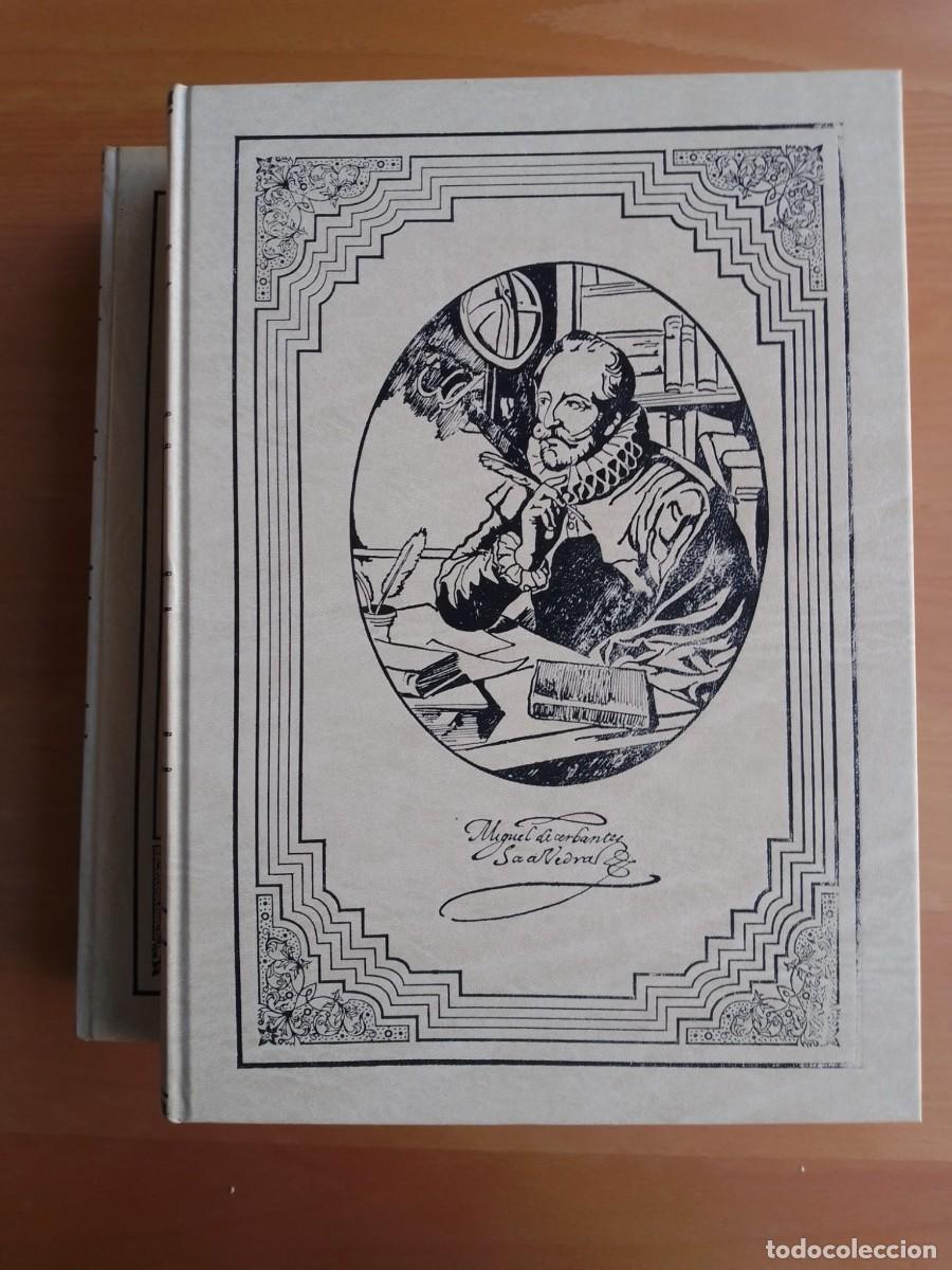 Libros de segunda mano: Don Quijote, de Miguel de Cervantes (2 vol&uacute;menes)