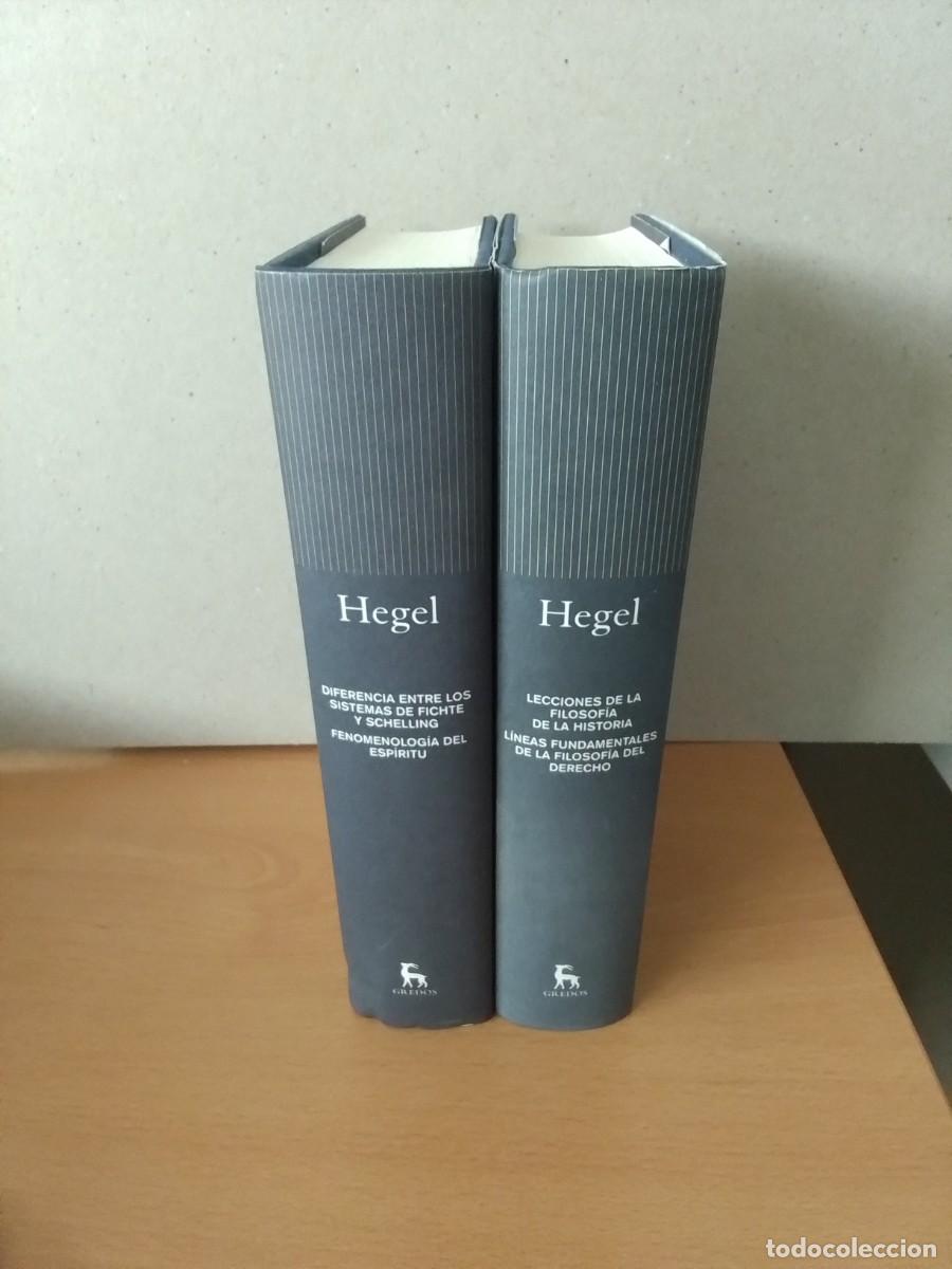 Libros de segunda mano: Hegel - Biblioteca Grandes Pensadores. Obra completa - editorial Gredos - edici&oacute;n cl&aacute;sica de lujo