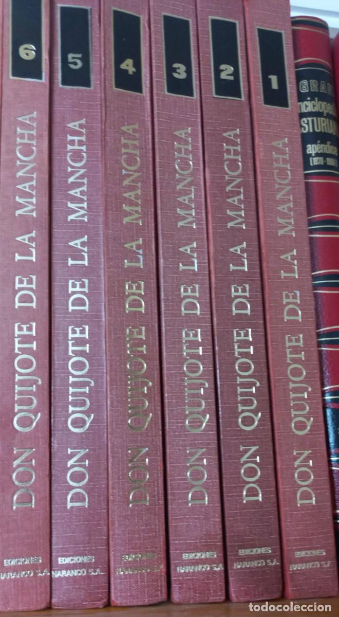 Libros de segunda mano: Don Quijote de la Mancha. Ediciones Naranco. 1972. 6 tomos