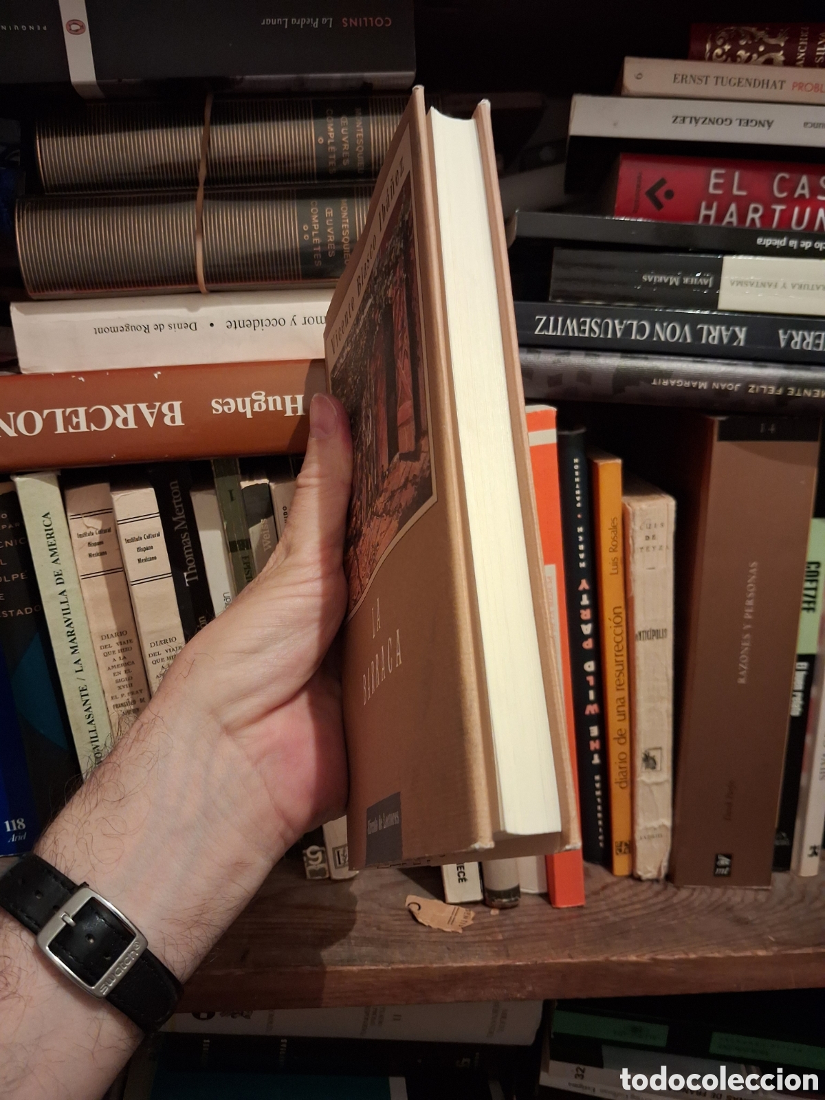 Libros de segunda mano: La barraca, Vicente Blasco Ib&aacute;&ntilde;ez - Foto 3