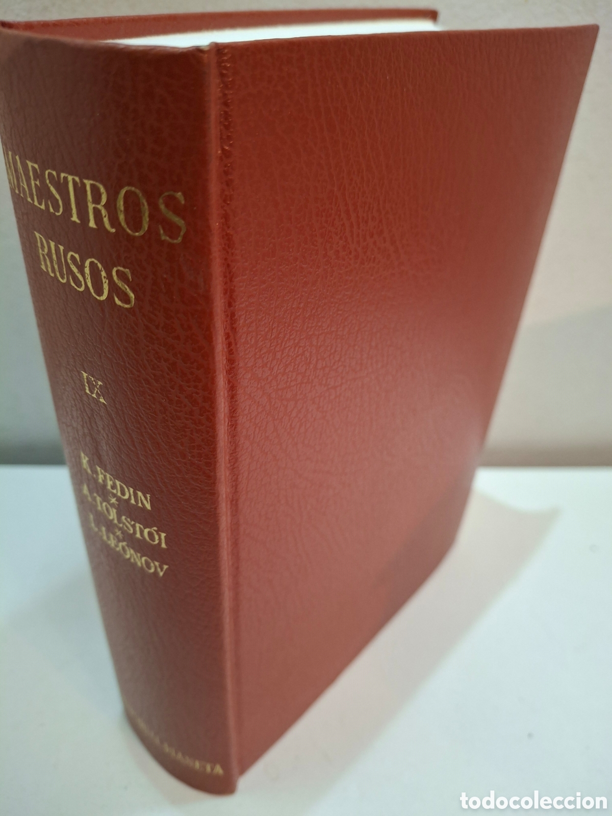 Libros de segunda mano: MAESTROS RUSOS, N&ordm; IX, FEDIN-TOLSTOI-LEONOV, PLANETA, 1974