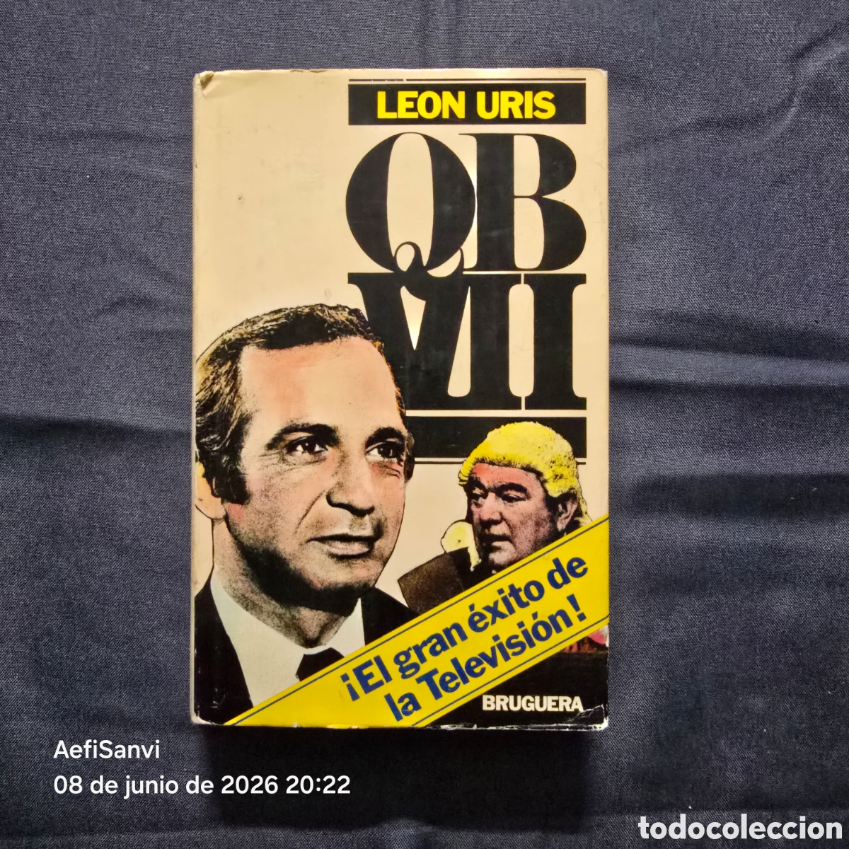 Libros de segunda mano: QB VII (LEON URIS) (BRUGUERA)