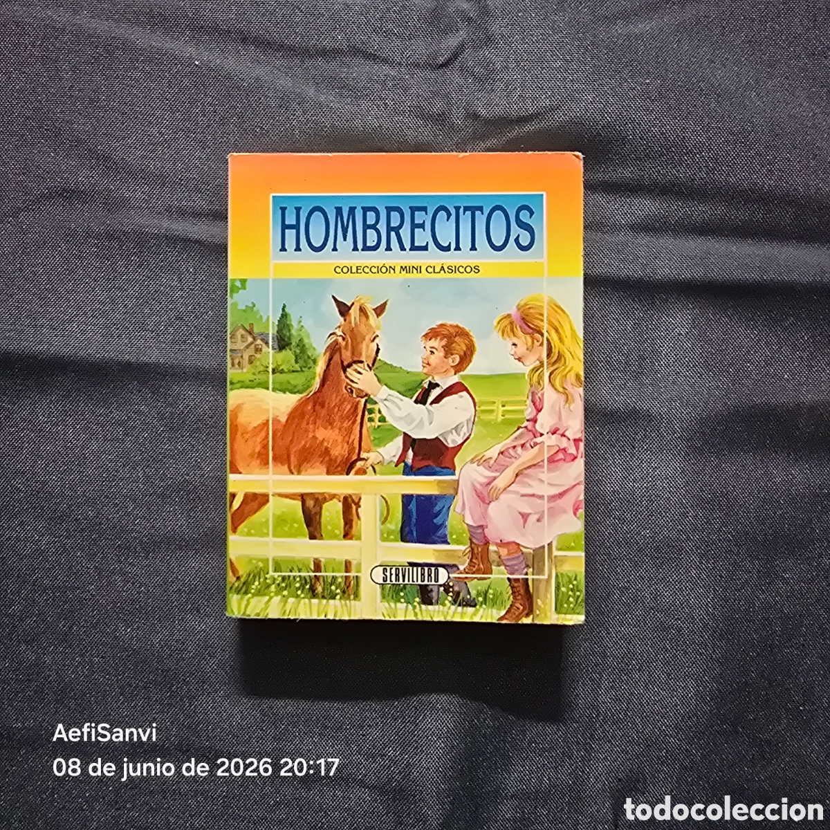 Libros de segunda mano: MINI CL&Aacute;SICOS: HOMBRECITOS (SERVILIBRO)