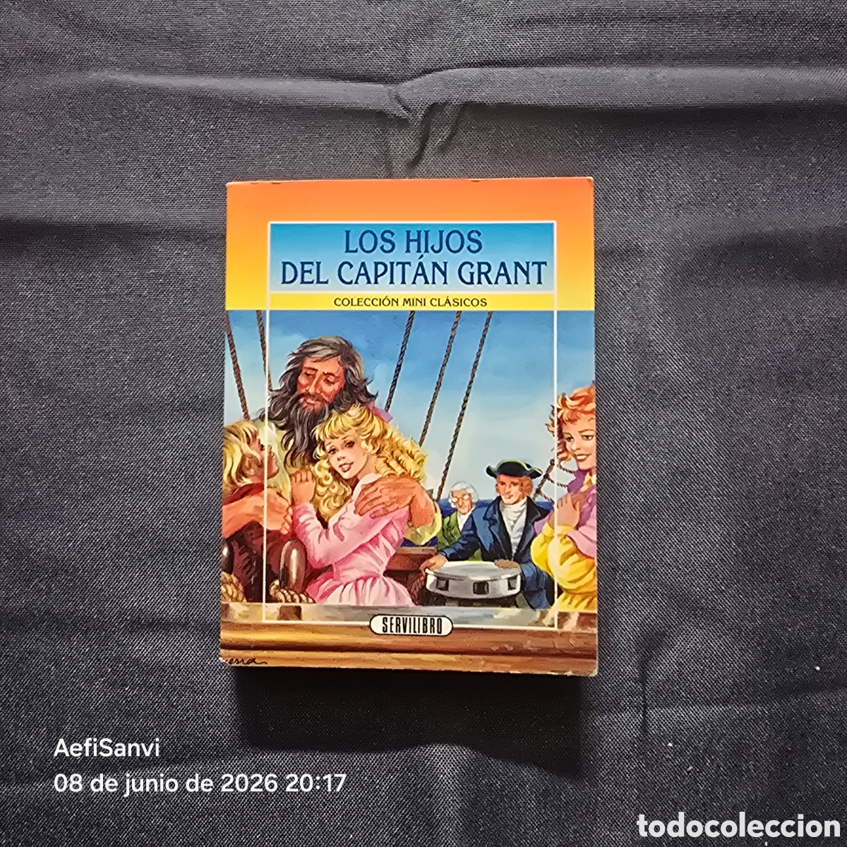 Libros de segunda mano: MINI CL&Aacute;SICOS: LOS HIJOS DEL CAPIT&Aacute;N GRANT (SERVILIBRO)