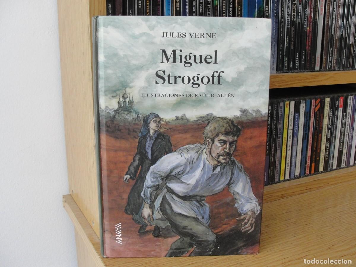 Libros de segunda mano: JULIO VERNE miguel strogoff ANAYA ed. tapa dura