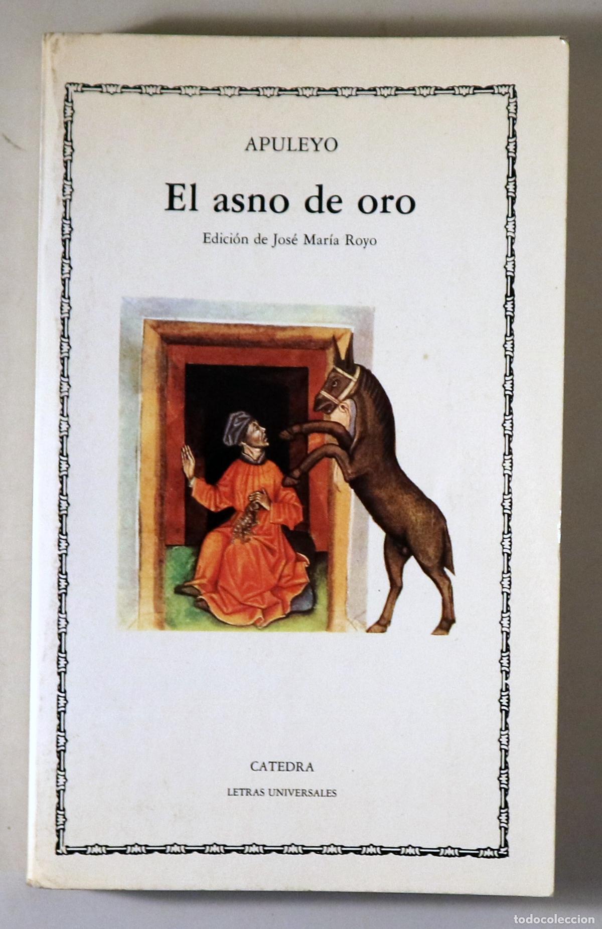 Libros de segunda mano: APULEYO - EL ASNO DE ORO - Madrid 1985 - Edici&oacute;n cr&iacute;tica