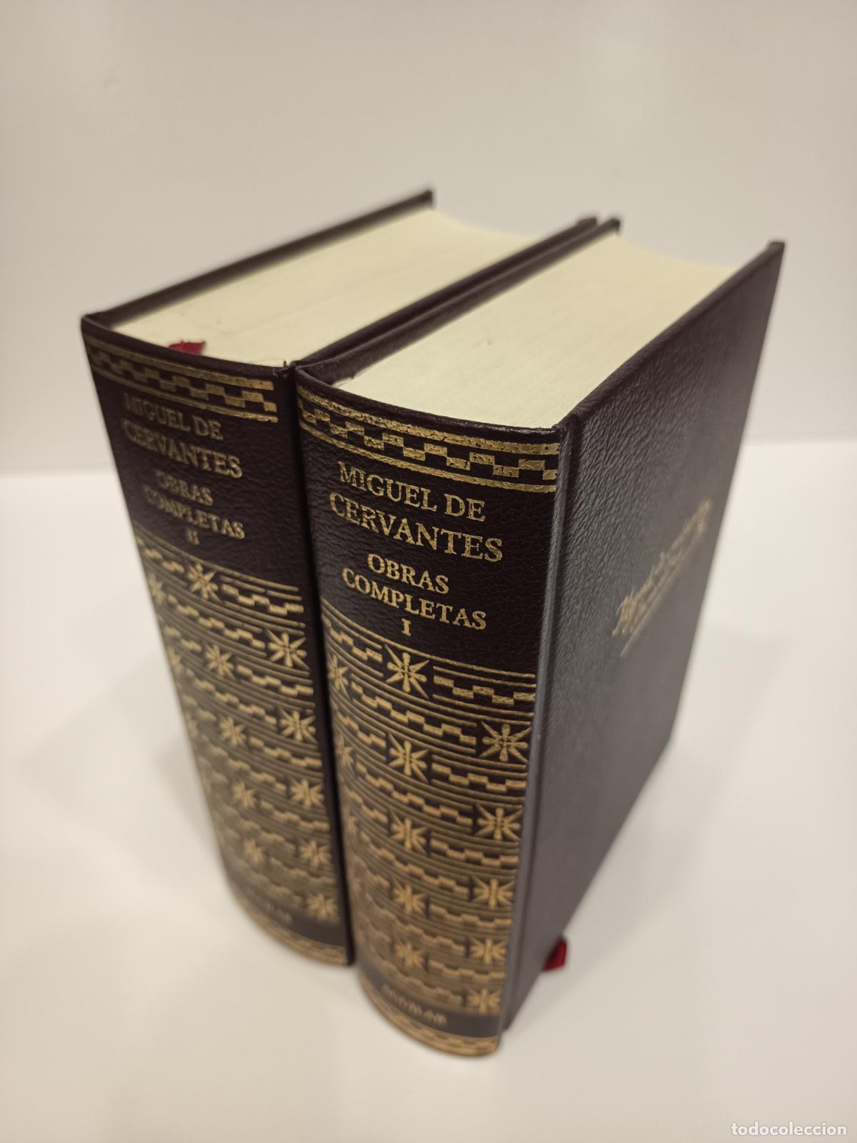 Libri di seconda mano: 2003 - CERVANTES. Obras completas, 2 tomos - AGUILAR