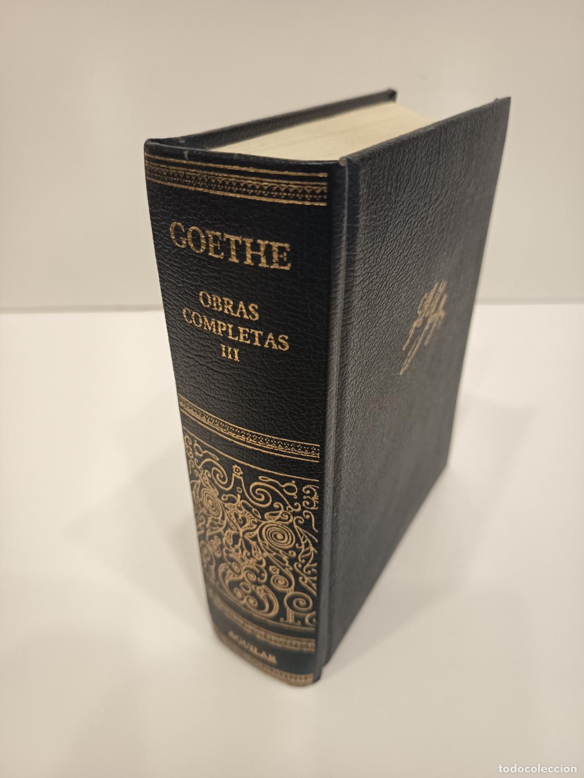 Gebrauchte B&uuml;cher: 2004 - GOETHE. Obras completas III - AGUILAR