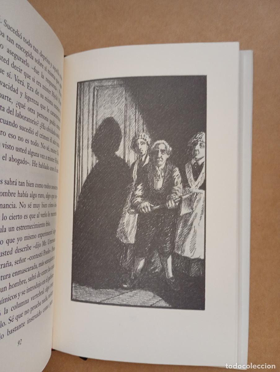 Libros de segunda mano: ROBERT L. STEVENSON - EL EXTRA&Ntilde;O CASO DEL DR. JECKYLL Y MR. HYDE - C&Iacute;RCULO, 1994 Ilustrado - Foto 2