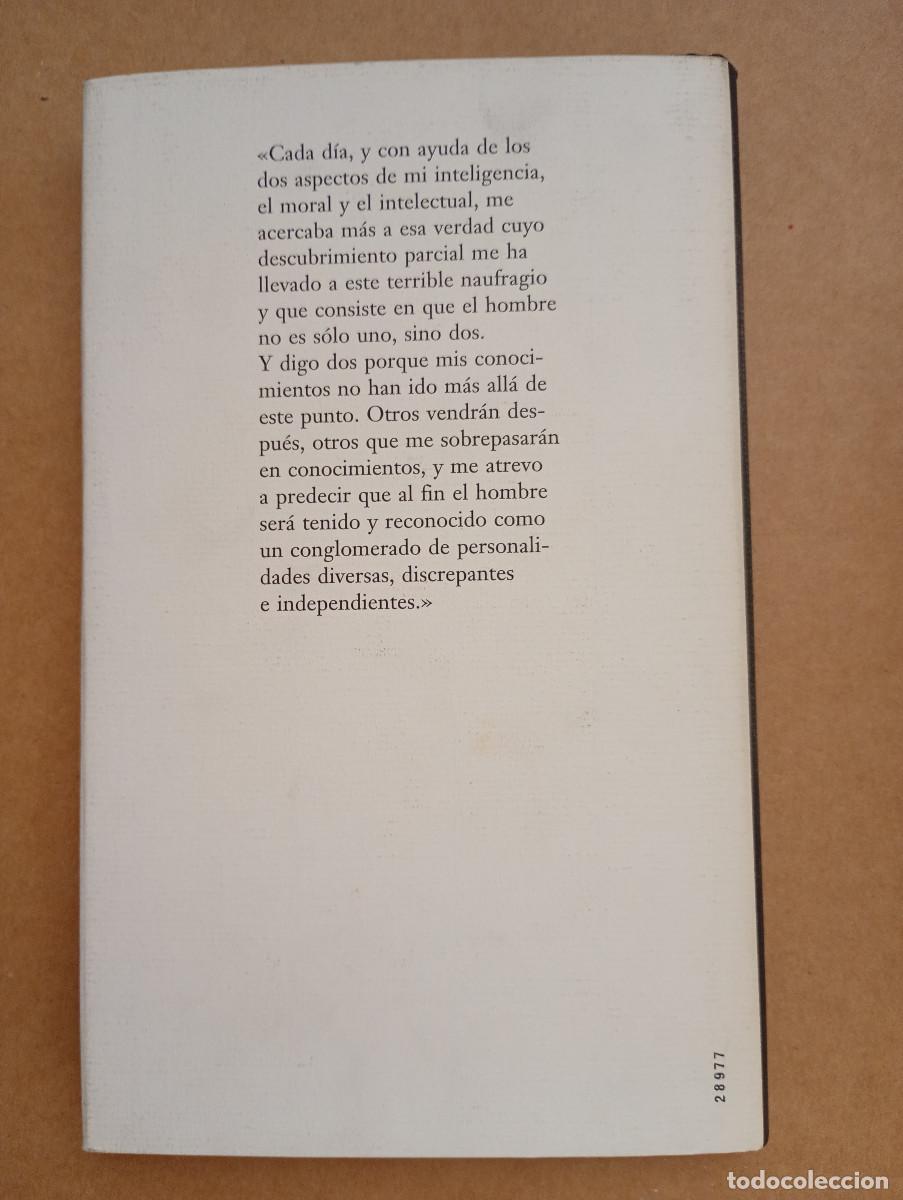 Libros de segunda mano: ROBERT L. STEVENSON - EL EXTRA&Ntilde;O CASO DEL DR. JECKYLL Y MR. HYDE - C&Iacute;RCULO, 1994 Ilustrado - Foto 3