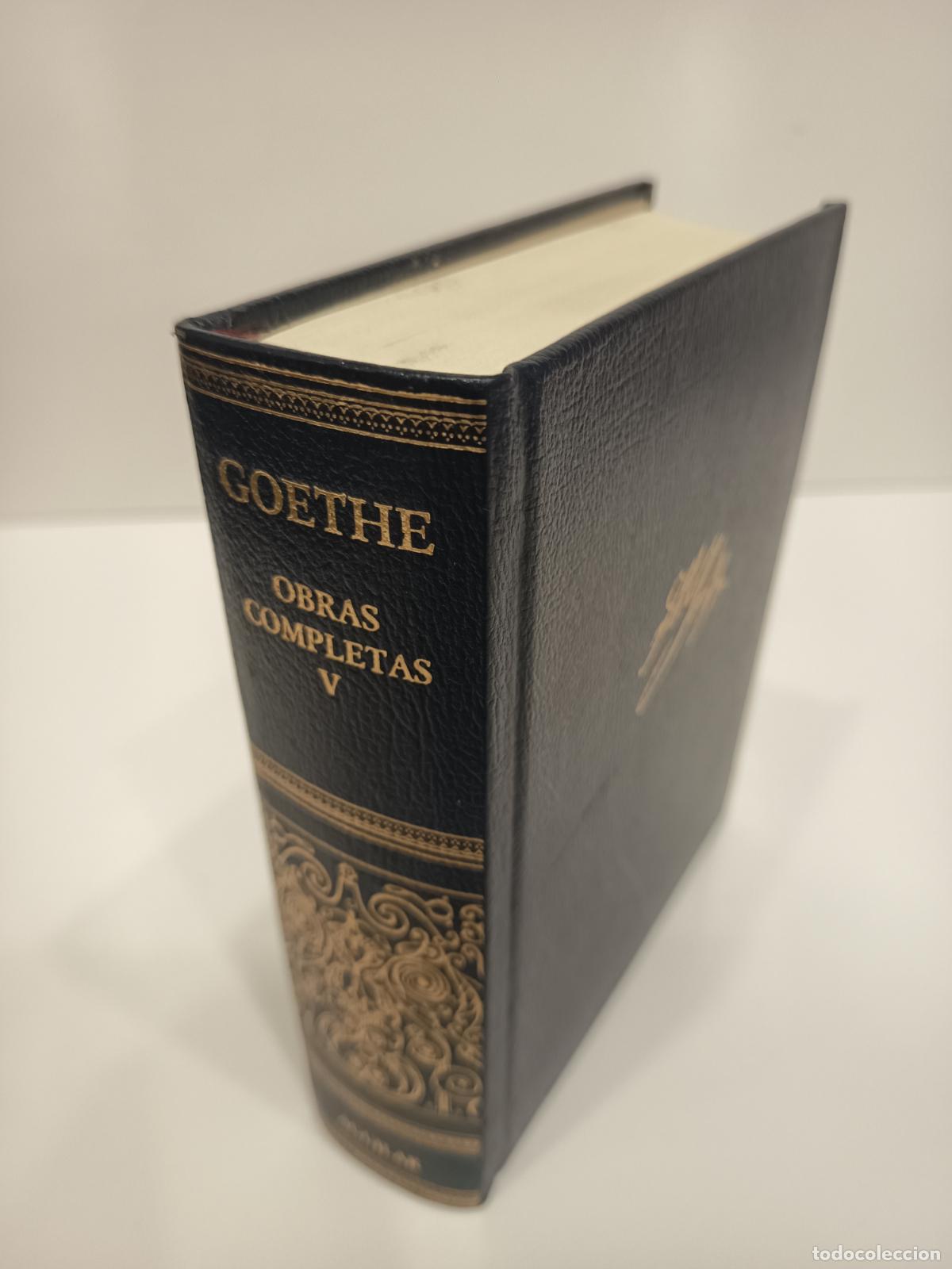Livres d'occasion: 2004 - GOETHE. Obras completas V - AGUILAR