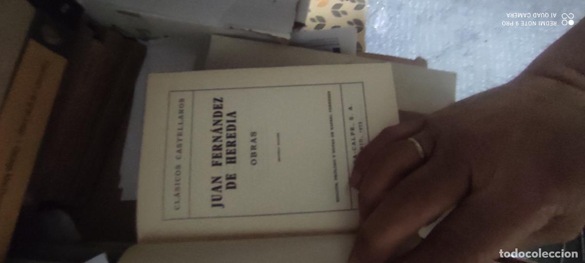 Libros de segunda mano: CLASICOS CASTELLANOS OBRAS - JUAN FERNANDEZ DE HEREDIA