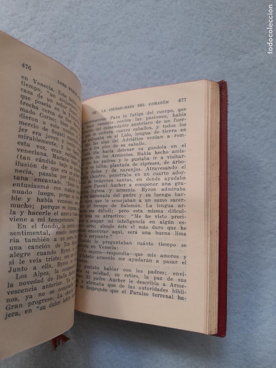 Libros de segunda mano: Lord Byron. Andr&eacute; Maurois. Crisol n&ordm; 11. - Foto 4