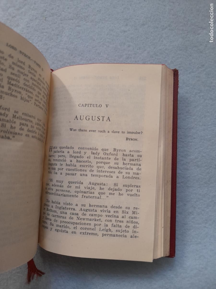 Libros de segunda mano: Lord Byron. Andr&eacute; Maurois. Crisol n&ordm; 11. - Foto 5