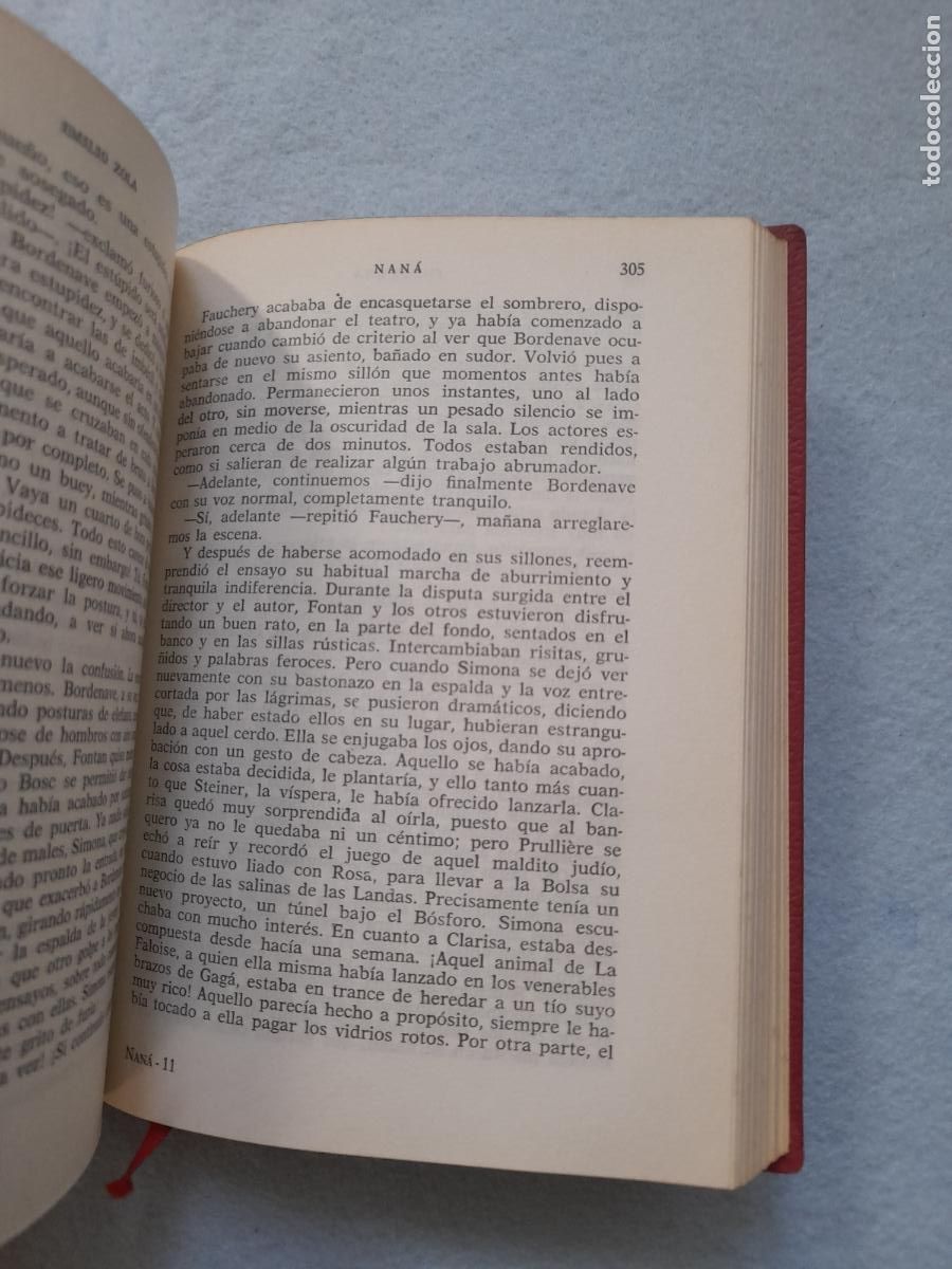 Libros de segunda mano: Nan&aacute;. Emilio Zola. A&ntilde;o 1965. - Foto 6