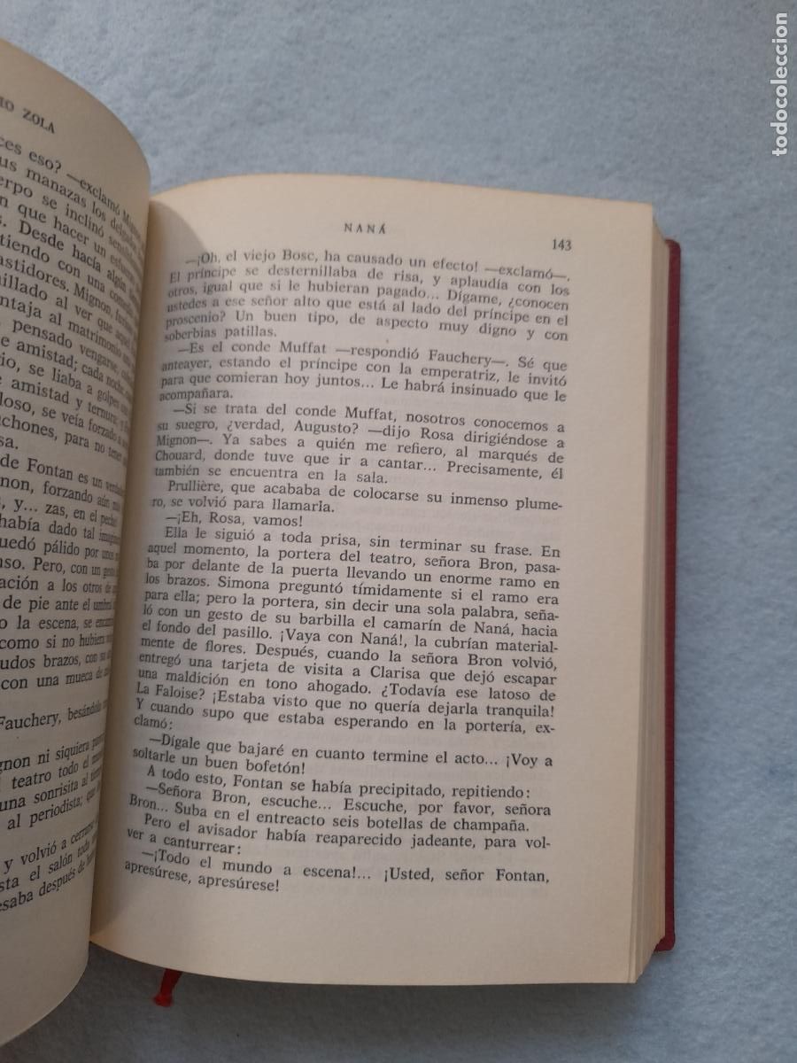 Libros de segunda mano: Nan&aacute;. Emilio Zola. A&ntilde;o 1965. - Foto 8
