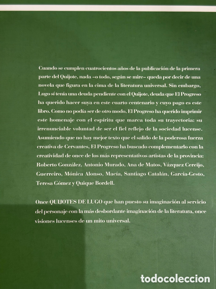Libros de segunda mano: Libro &rdquo;Quijotes de Lugo&rdquo; - Don Quijote de la Mancha - Foto 2