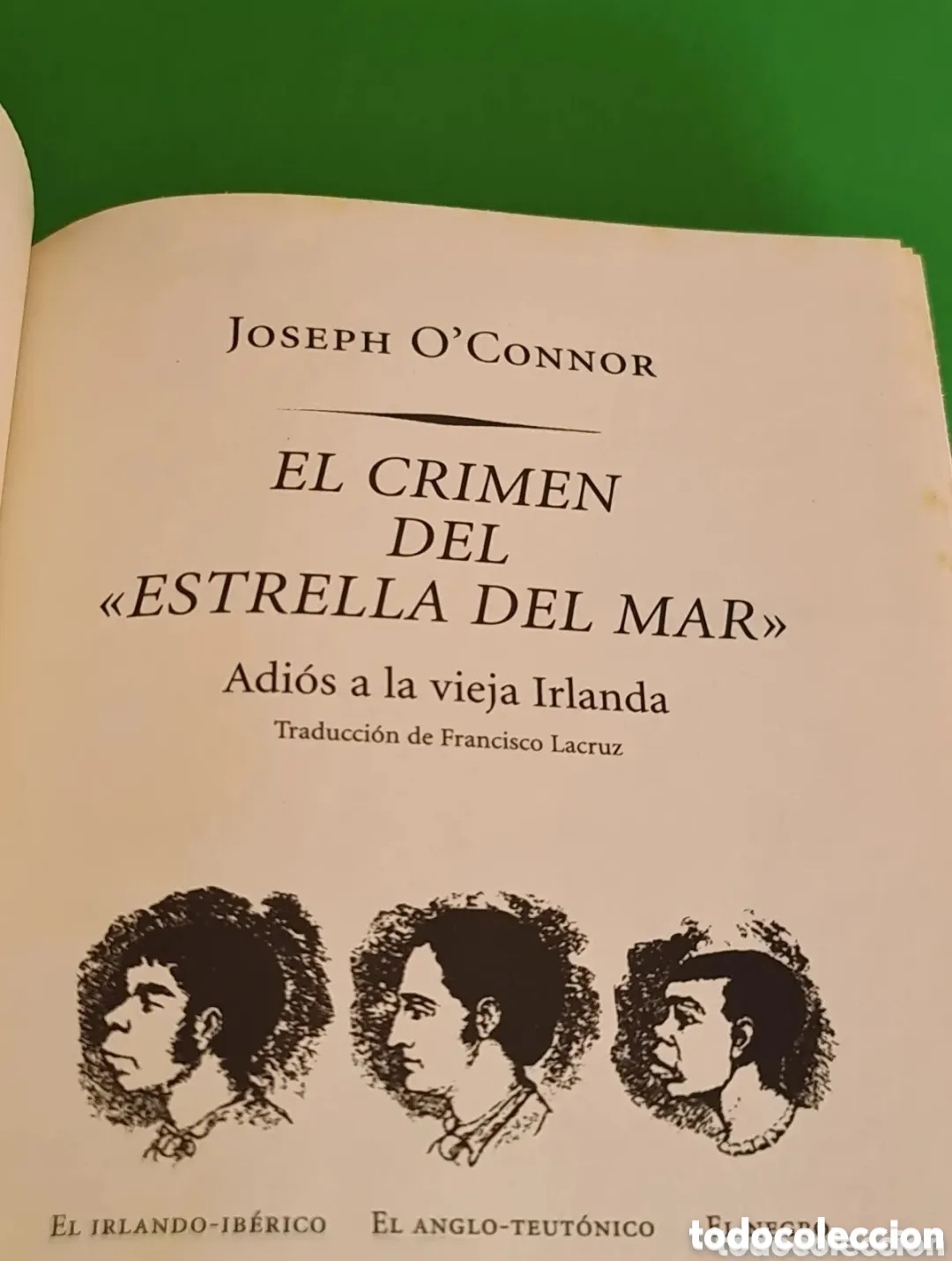 Libros de segunda mano: Libro El Crimen del Estrella del Mar / Joseph O Connor. - Foto 3