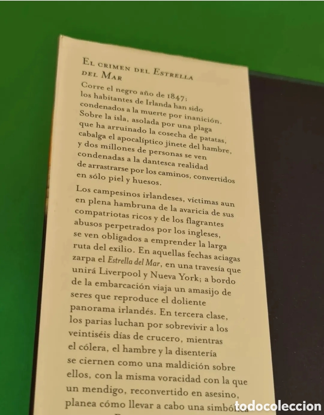 Libros de segunda mano: Libro El Crimen del Estrella del Mar / Joseph O Connor. - Foto 4