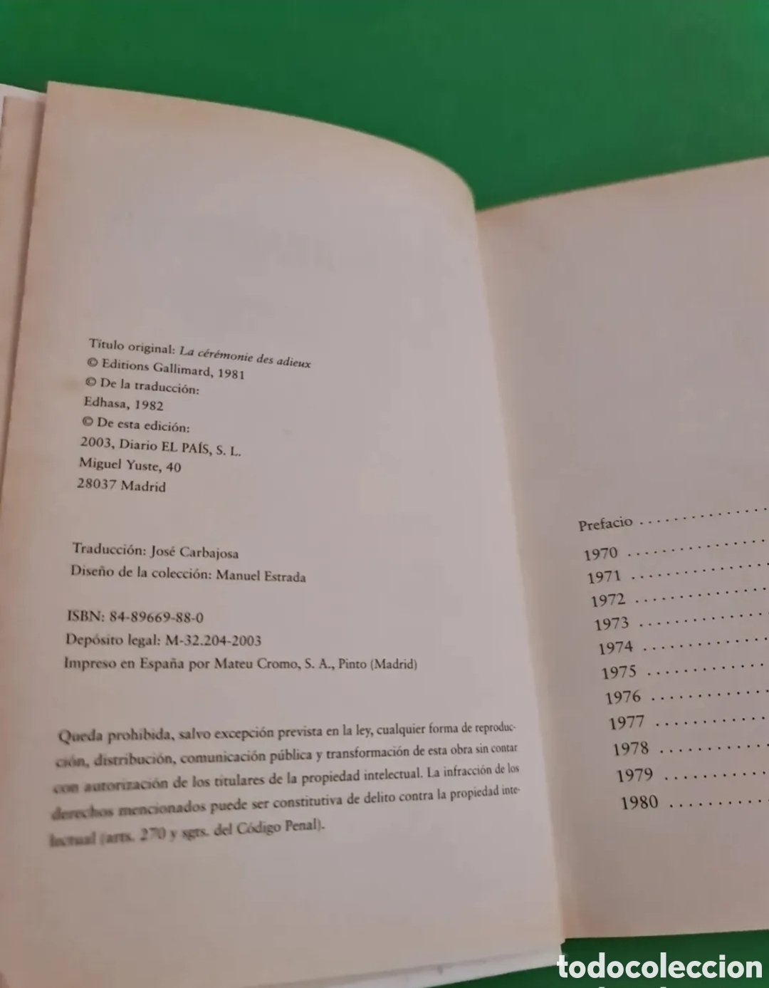Libros de segunda mano: La Ceremonia de Dios - Foto 2