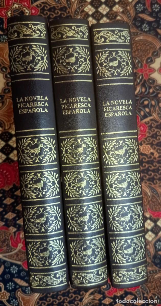 Libros de segunda mano: LOTE DE 3 TRES TOMOS DE LA COLECCI&Oacute;N La Novela Picaresca Espa&ntilde;ola, AGUILAR, 1980