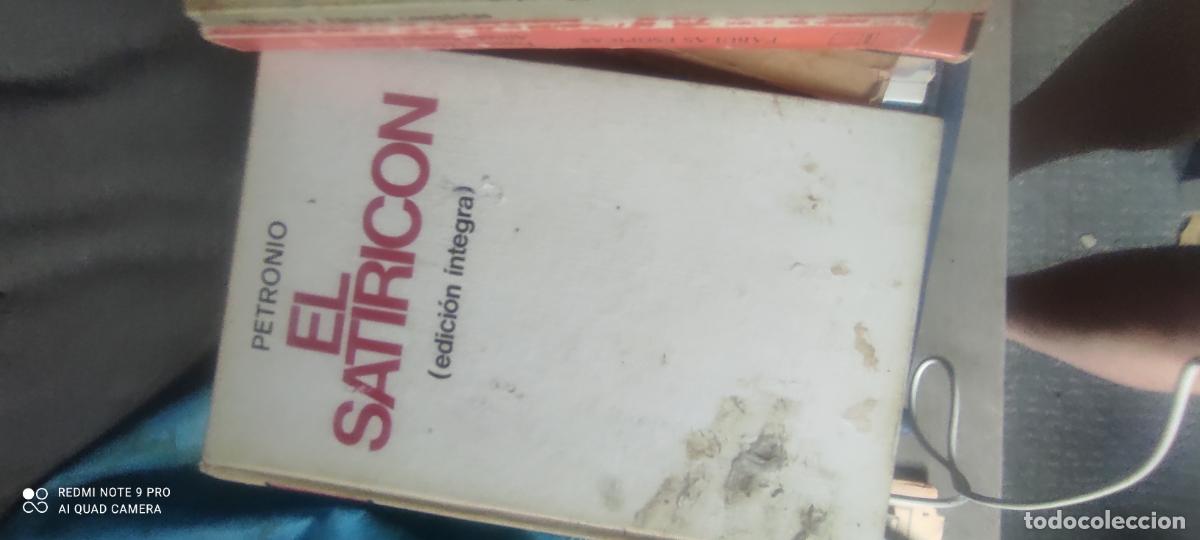 Libros de segunda mano: El Satiric&oacute;n de Petronio