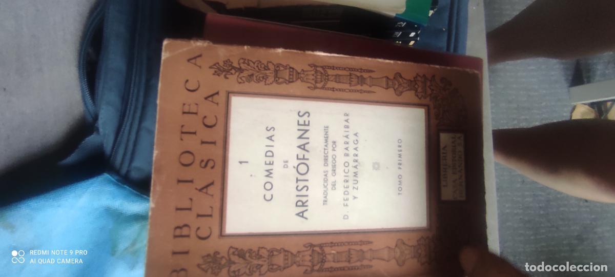 Libros de segunda mano: Comedias de Arist&oacute;fanes. Tomo primero. Librer&iacute;a y Casa Editorial Hernando, 1942