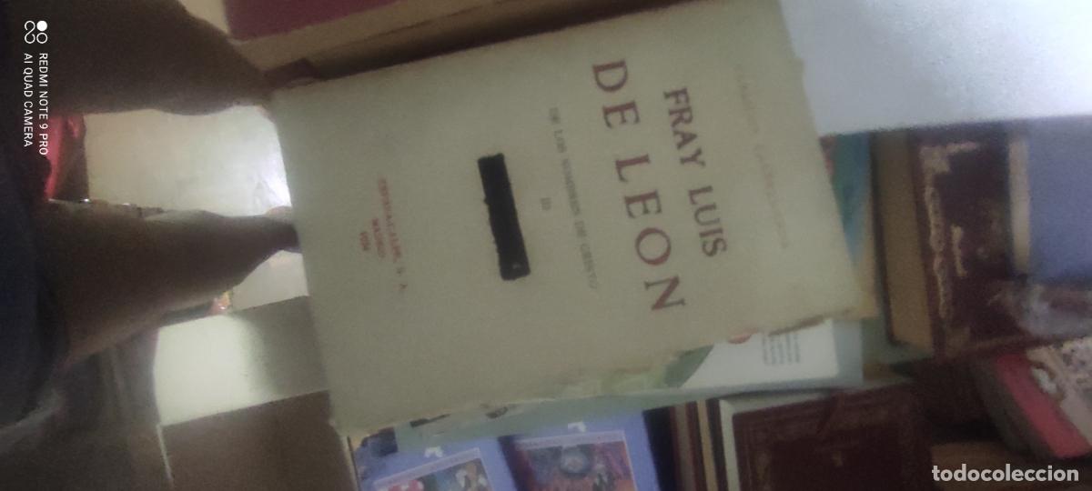 Libros de segunda mano: FRAY LUIS DE LEON - DE LOS NOMBRES DE CRISTO - VOLUMEN III - COLECCION CLASICOS CASTELLANOS