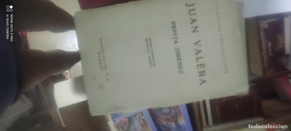 Libros de segunda mano: JUAN VALERA. PEPITA JIMENEZ. CLASICOS CASTELLANOS. ESPASA-CALPE. 1967. R&Uacute;STICA