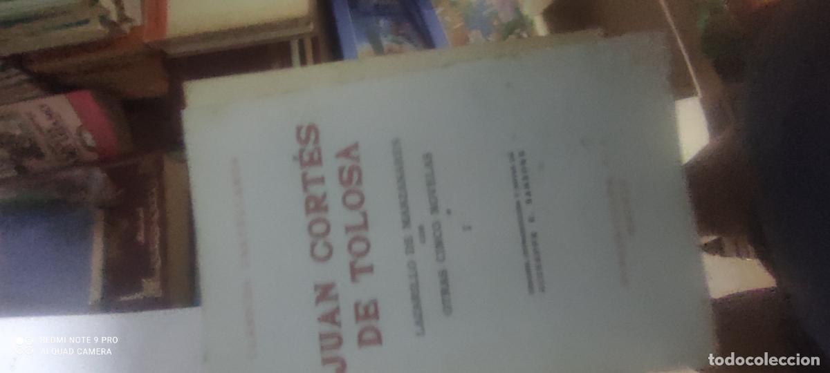 Libros de segunda mano: JUAN CORT&Eacute;S DE TOLOSA - CL&Aacute;SICOS CASTELLANOS - ESPASA CALPE - TOMO I