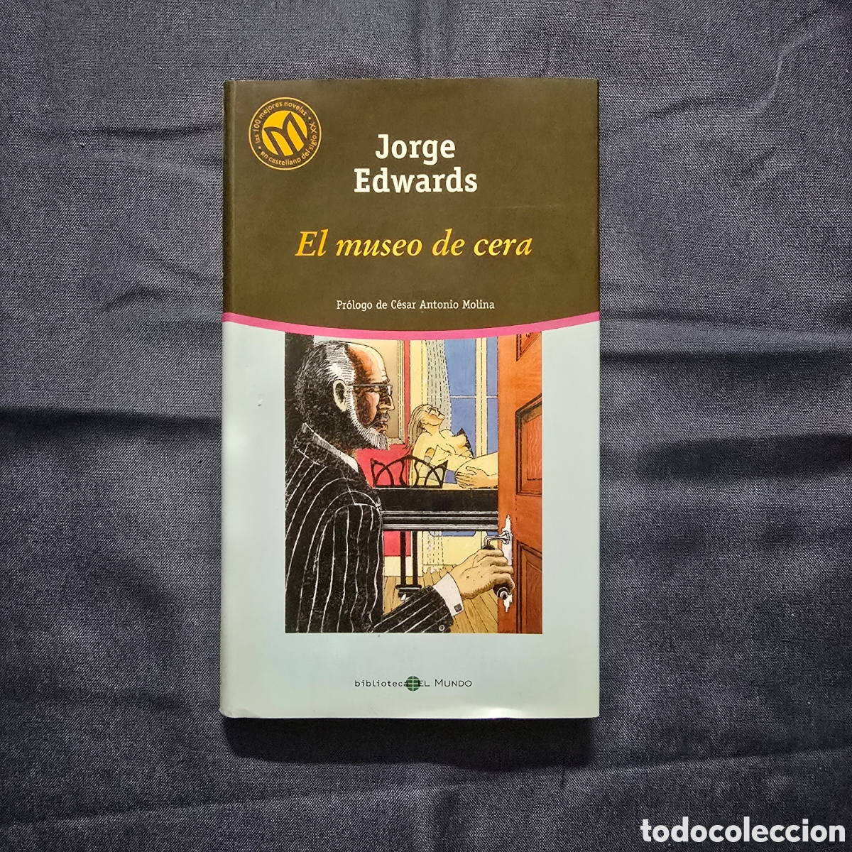 Libros de segunda mano: EL MUSEO DE CERA (JORGE EDWARDS) (BIBLIOTECA EL MUNDO)