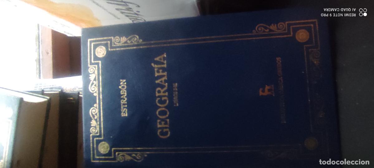 Libros de segunda mano: GEOGRAF&Iacute;A. LIBROS II-III. ESTRAB&Oacute;N. Editorial Gredos. 2001.