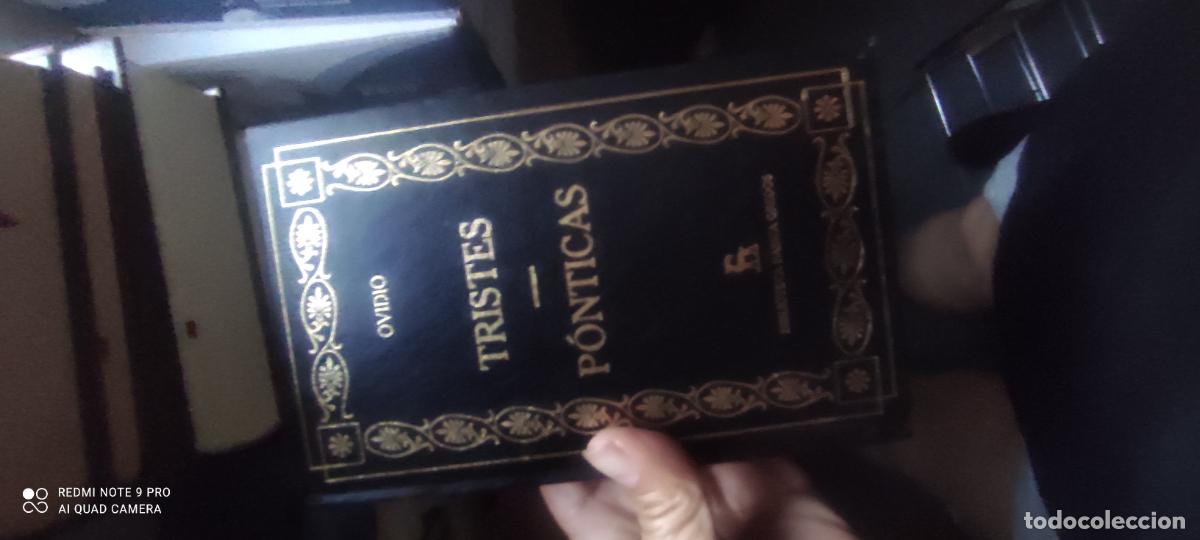 Libros de segunda mano: TRISTES - P&Oacute;NTICAS. OVIDIO. BIBLIOTECA CL&Aacute;SICA GREDOS N&ordm; 67