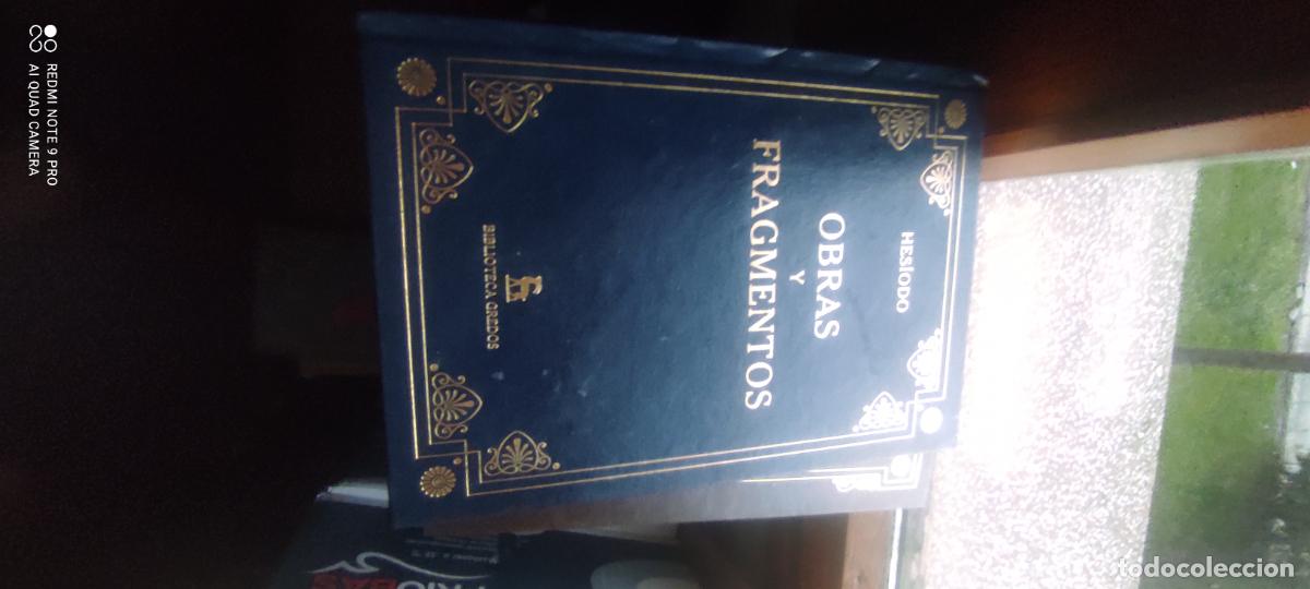 Libros de segunda mano: Hes&iacute;odo - Obras y Fragmentos. Biblioteca B&aacute;sica Gredos