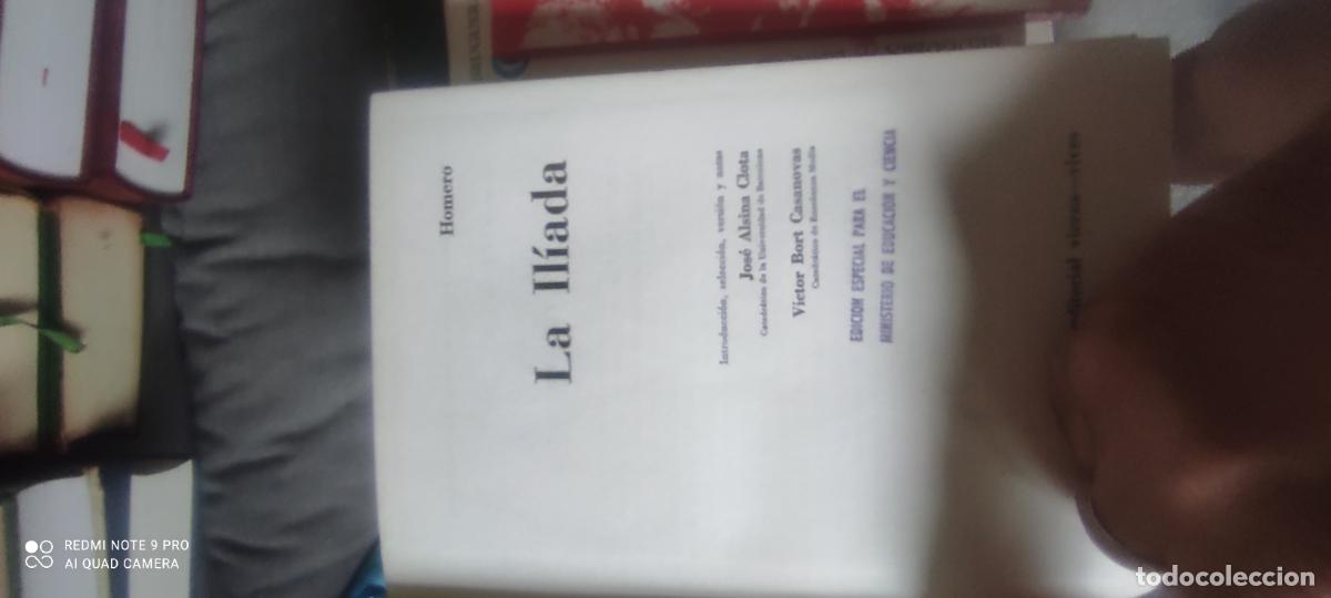 Libros de segunda mano: La Il&iacute;ada de Homero .