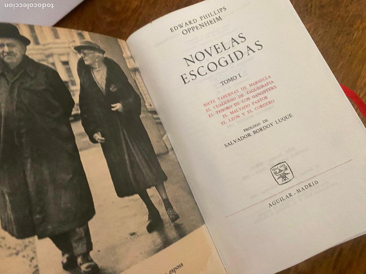 Libros de segunda mano: NOVELAS ESCOGIDAS - EDWARD PHILLIPS OPPENHEIM - AGUILAR / EL LINCE ASTUTO - 1964