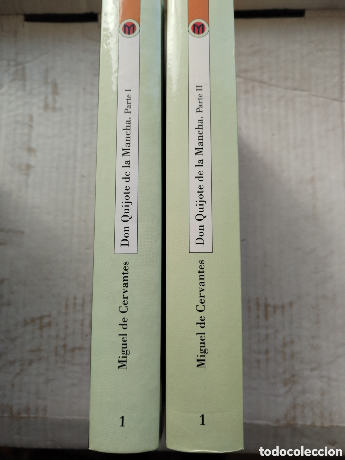 Libros de segunda mano: DON QUIJOTE DE LA MANCHA 2 TOMOS/MIGUEL DE CERVANTES