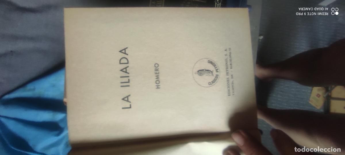 Libros de segunda mano: La Il&iacute;ada de Homero .