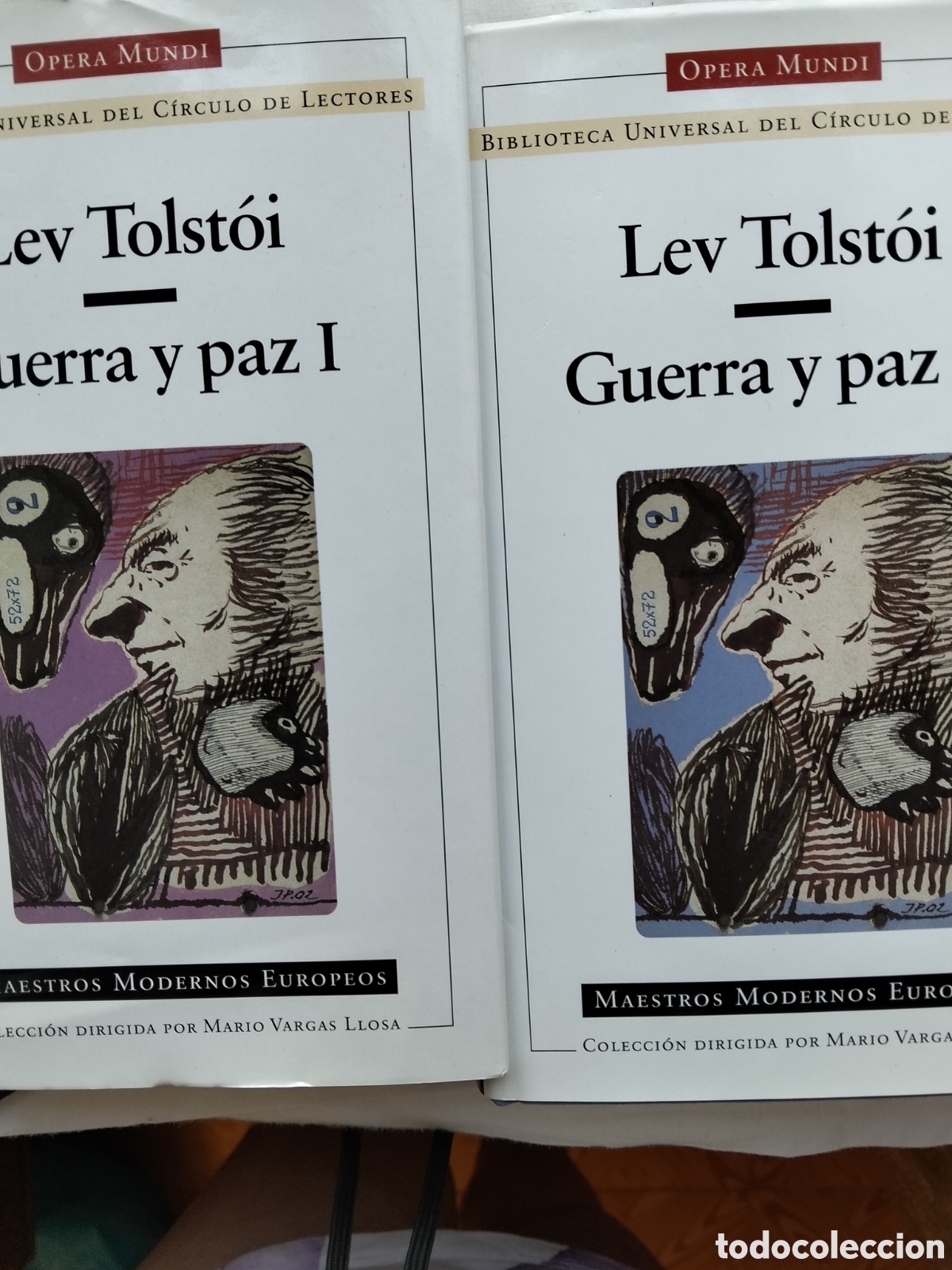 Libros de segunda mano: GUERRA Y PAZ TOMO 1 Y 2 TOLST&Oacute;I