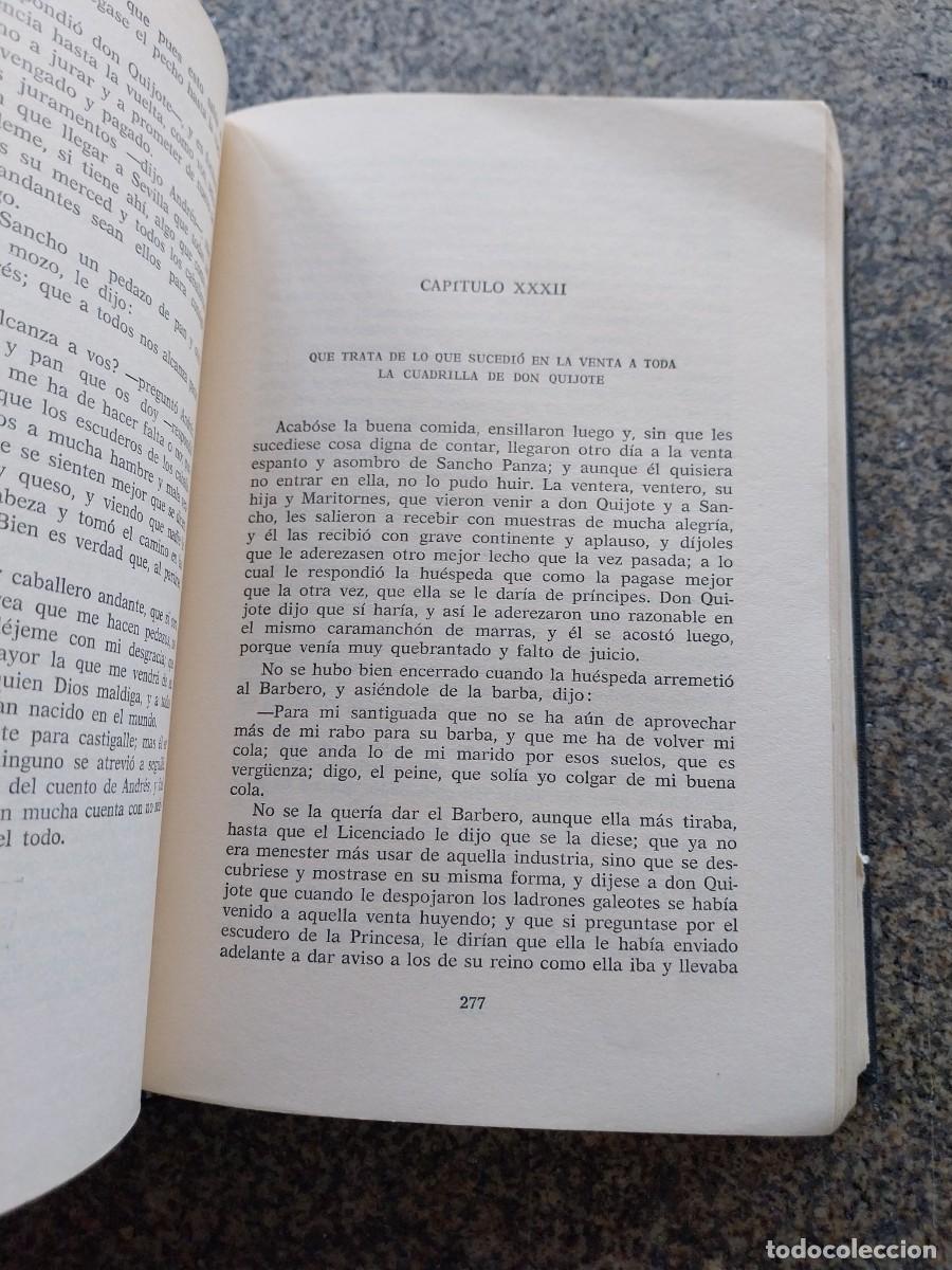 Libros de segunda mano: DON QUIJOTE DE LA MANCHA -- CERVANTES -- BRUGUERA 1966 -- - Foto 3
