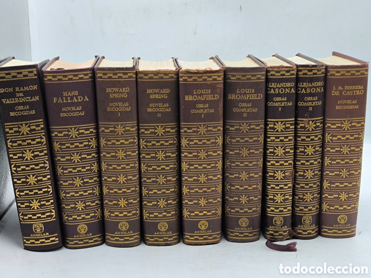 Livros em segunda m&atilde;o: 9 Biblioteca de autores modernos Aguilar.