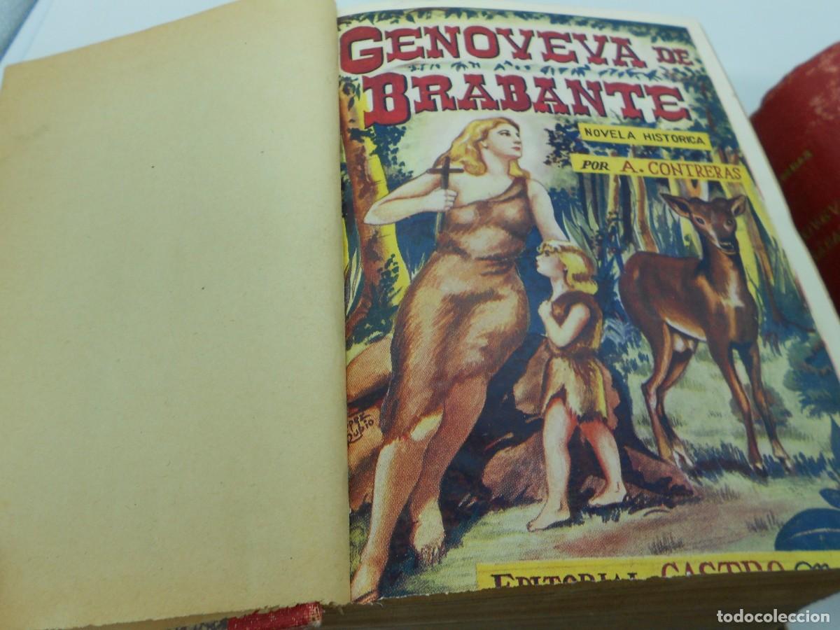 Libros de segunda mano: 2 tomos novela genoveva de bracamonte antonio contreras - Foto 2