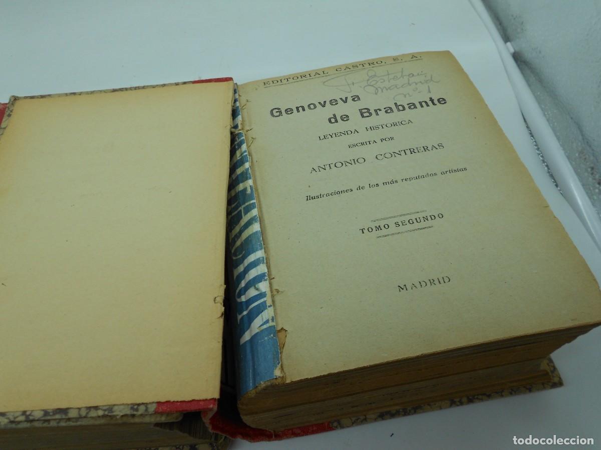 Libros de segunda mano: 2 tomos novela genoveva de bracamonte antonio contreras - Foto 5