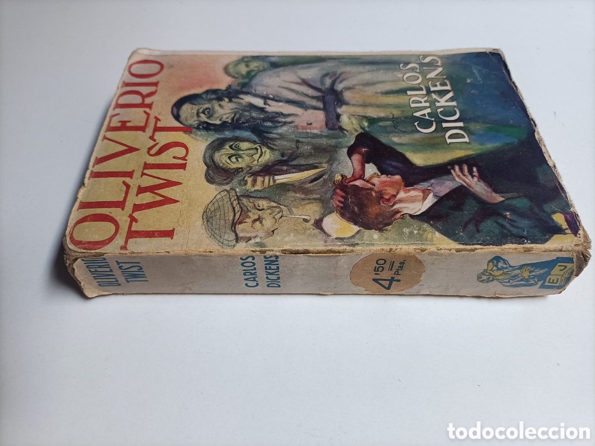 Libros de segunda mano: Oliverio Twist Carlos Dickens . Editorial juventud 1931