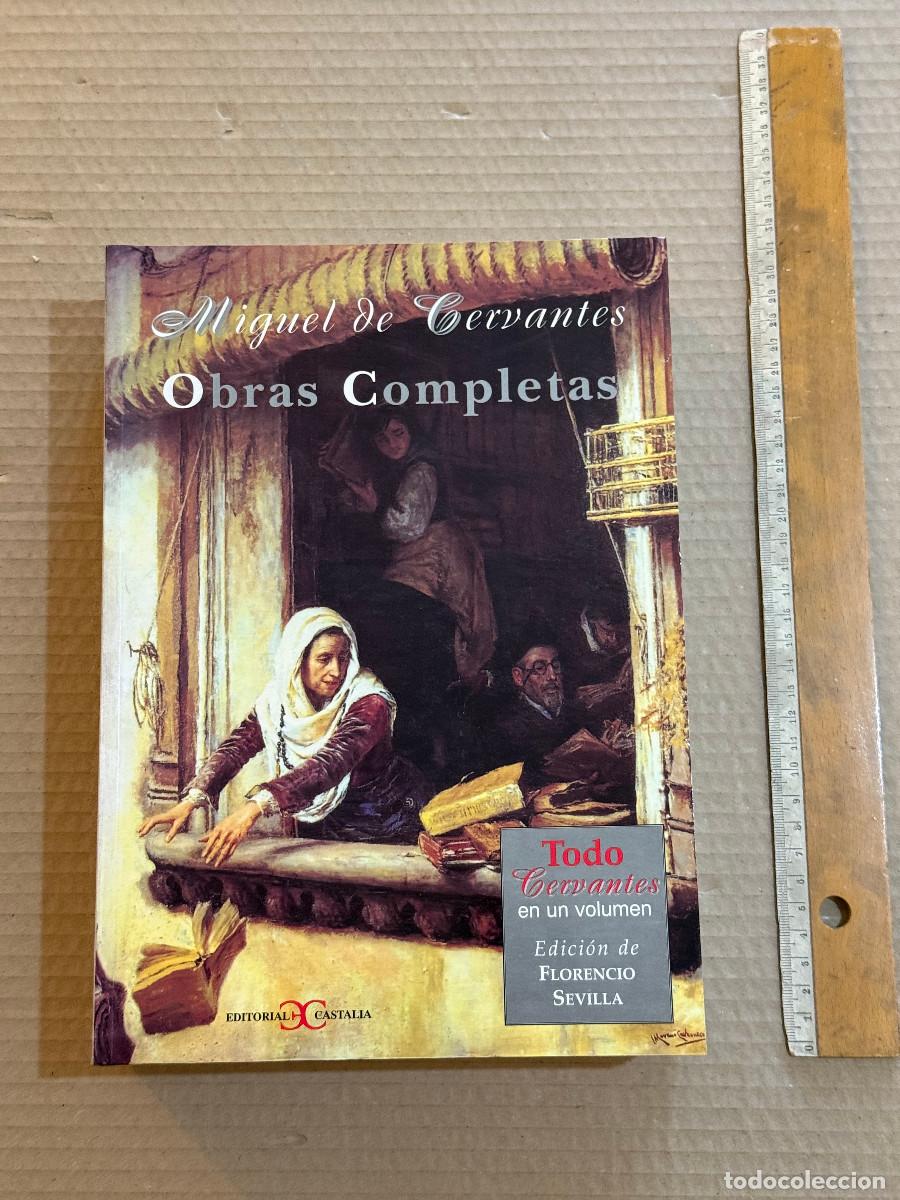 Libri di seconda mano: CERVANTES / OBRAS COMPLETAS / EDICION FLORENCIO SEVILLA / CASTALIA